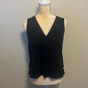 Madewell Black Sleeveless Blouse Size‎ M